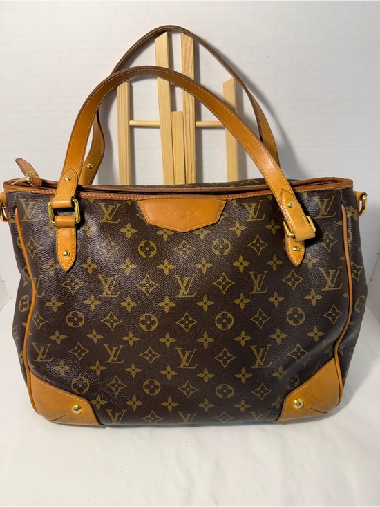 Louis Vuitton Handbags - Vintage Louis Vuitton Estrela Monogram Canvas Tote in Brown with Tan Vachetta